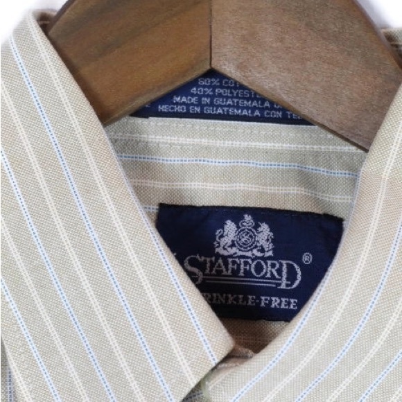 Stafford Striped Shirt Dress Short Sleeve - Picture 2 of 6